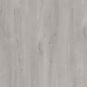 Виниловый пол замковой Quick-Step Bloom Дуб хлопок холодный серый AVMPU 40201
