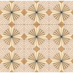 Паркет художественный геометрический SWX 1373