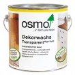 Универсальное цветное масло Osmo DEKORWACHS TRANSPARENT,  2,5л